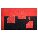 Arturo Luz, Objects from The Past, acrylic on canvas