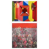 Rene Robles, A Lot of Two Artworks, <br />b.) Untitled (Electric Fans Composition)<br /> signed (lower right)<br /> oil on canvas<br /> 36” x 36” (91 cm x 91 cm)<br />