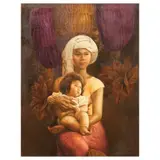 Jose Blanco, Pahiyas, oil on canvas
