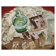 Jun Tiongco, Nostalgia, oil on canvas