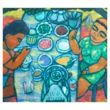 Antonio Austria, Halo-Halo, oil on canvas