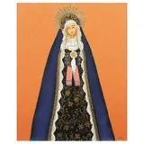 Dominic Rubio, Homage to our Lady of Solitude, oil on canvas