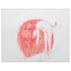 Doctor Karayom, Untitled, mixed media on paper