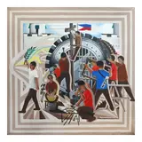 Reynaldo Loresto Bajaro, Skills Development, acrylic on canvas
