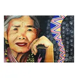 Al L. Mengullo, Lolang Alagad ng Sining, acrylic on canvas