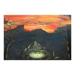 Noel T. Rodriguez, Hope, acrylic on canvas
