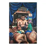 Mahinarya by Christian Geraldo Nojalda, acrylic on canvas, sold Jul 2025