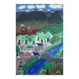 Lyan Ford C. Sales, Protect the Natural Environment, acrylic on canvas