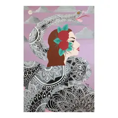 Beguiled by Lazel Ann De Guzman Presentacion, acrylic on canvas, sold Jul 2025