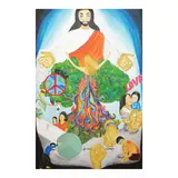Apple Tangalin Anito, Haven, acrylic on canvas