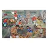 Virgilio V. Villaram, Perseverance, acrylic on canvas