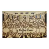 Pagpaguitan Domingo, The Last Supper, pyrography