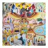 Erickson Amatos Lunzoran, Stories of Resilience, acrylic on canvas