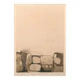 José T. Joya, City Silhouette, etching 8/25