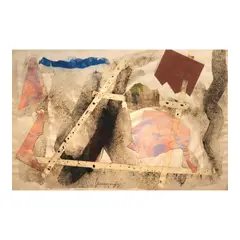 Roy Veneracion, Abstract, mixed media