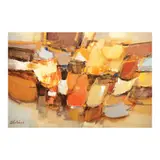Homage to Joya by Roger San Miguel, oil on canvas, sold May 2025