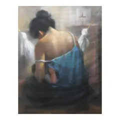 Agustin Goy, Nude, pastel on paper