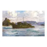 Jose Perreira, Corregidor, oil on wood