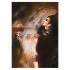 Ronald Ventura, Untitled, oil on paper
