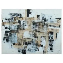 Untitled by Ivan Acuña, acrylic on canvas, sold May 2025