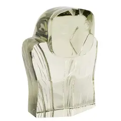 Ramon Orlina, Wisdom, carved lime green crystal