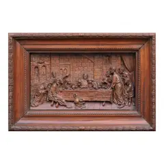 Juan C. Flores, Last Supper, narra