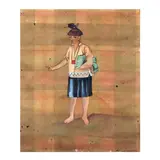 Untitled by Unidentified artist, mixed media, sold Jan 2025