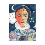 Valeria Cavestany, Portrait, watercolor on paper<br />