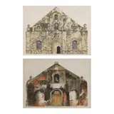 Rodolfo Ragodon, a.) Church of Magarao, Cam Surb.) Church of Santiago, Ilocos Sur