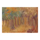 Landscape by Unidentified artist, oil on wood, sold Jan 2025