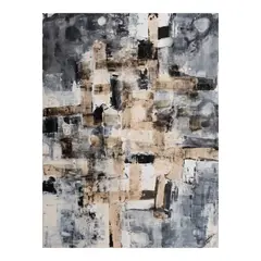 B/W by Ivan Acuña, acrylic on canvas, sold Jan 2025