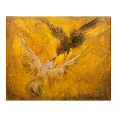 Antonio Dumlao, Sabong, oil on canvas