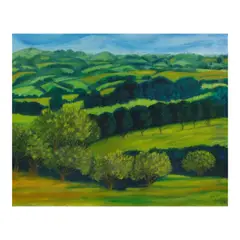Mariko Jacinto, Landscape, oil on canvas