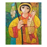 Xavier Martínez, Woman with Fish
