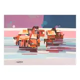 Barung-Barong by Oscar Zalameda, oil on canvas, sold Jan 2025