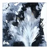Cid Reyes, Abstraction, acrylic on canvas