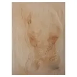 José T. Joya, Untitled (Nude), pastel on paper
