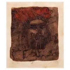 José T. Joya, Untitled, etching 17/25