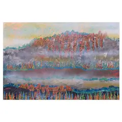 Manuel Baldemor, Mythical Timeless Cuenca, acrylic on canvas