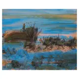 Coast Tide II by Juvenal Sansó Garrit, acrylic on paper, sold Jan 2025