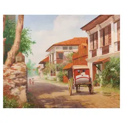 Carlo Magno, Kalesa, oil on canvas