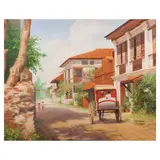 Carlo Magno, Kalesa, oil on canvas
