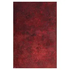 Wilbert Custodio, Red Village That Has No End, oil on canvas