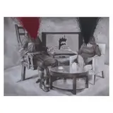 Keb Cerda, F is for Floccinaucinihilipilification, mixed media