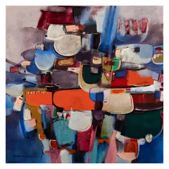 Homage to Joya by Paco Gorospe, oil on canvas, sold Jan 2025
