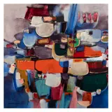 Paco Gorospe, Homage to Joya, oil on canvas