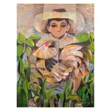 Paco Gorospe, Sabungero, oil on canvas