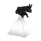 Mariano Ching, Untitled, resin and stainless steel base