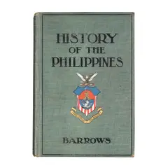 David P. Barrows, History of the Philippines