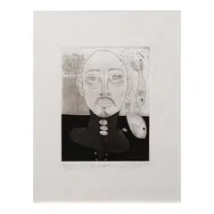 Hermès Alègrè, Ako Yan, etching 9/100